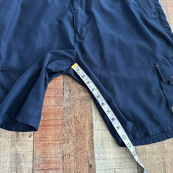 Red sand mens 10" cargo shorts in navy blue -XL - Picture 4 of 7